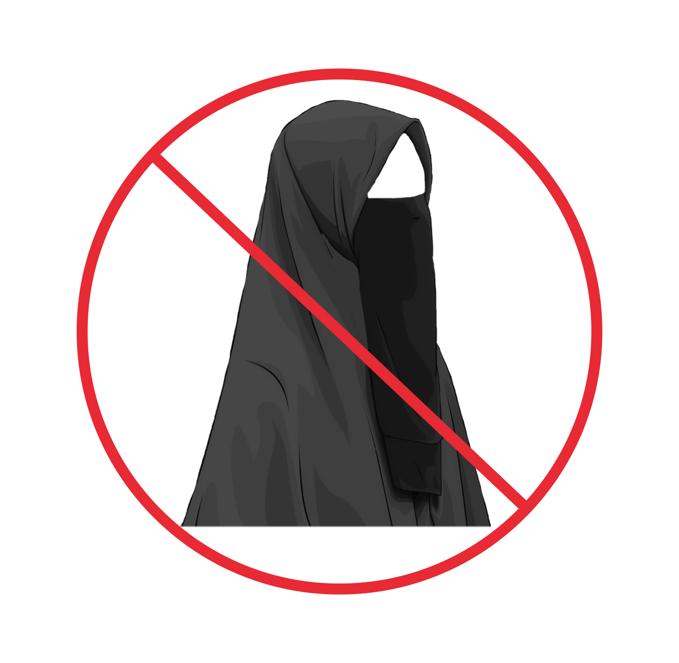 The Correct way to wear the Niqab